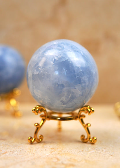 Celeste Calcit Kugel/Sphere