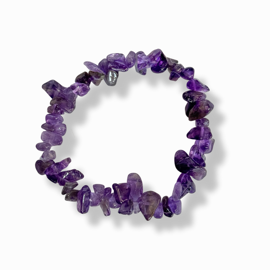 Splitterarmband Amethyst