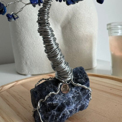 Edelsteinbaum Lapislazuli & Sodalith