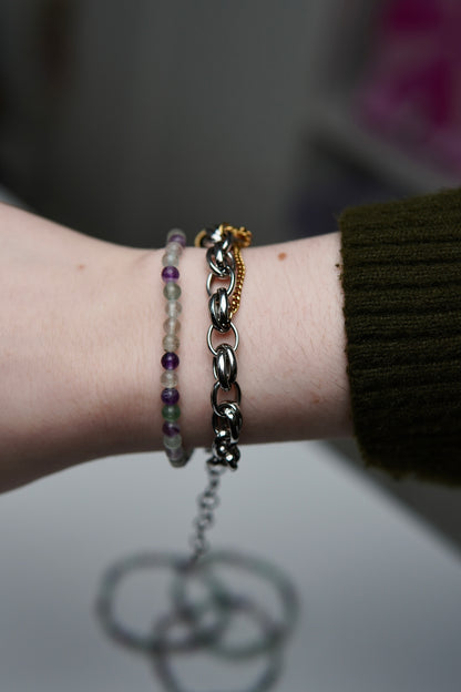 Kugelarmband Fluorit