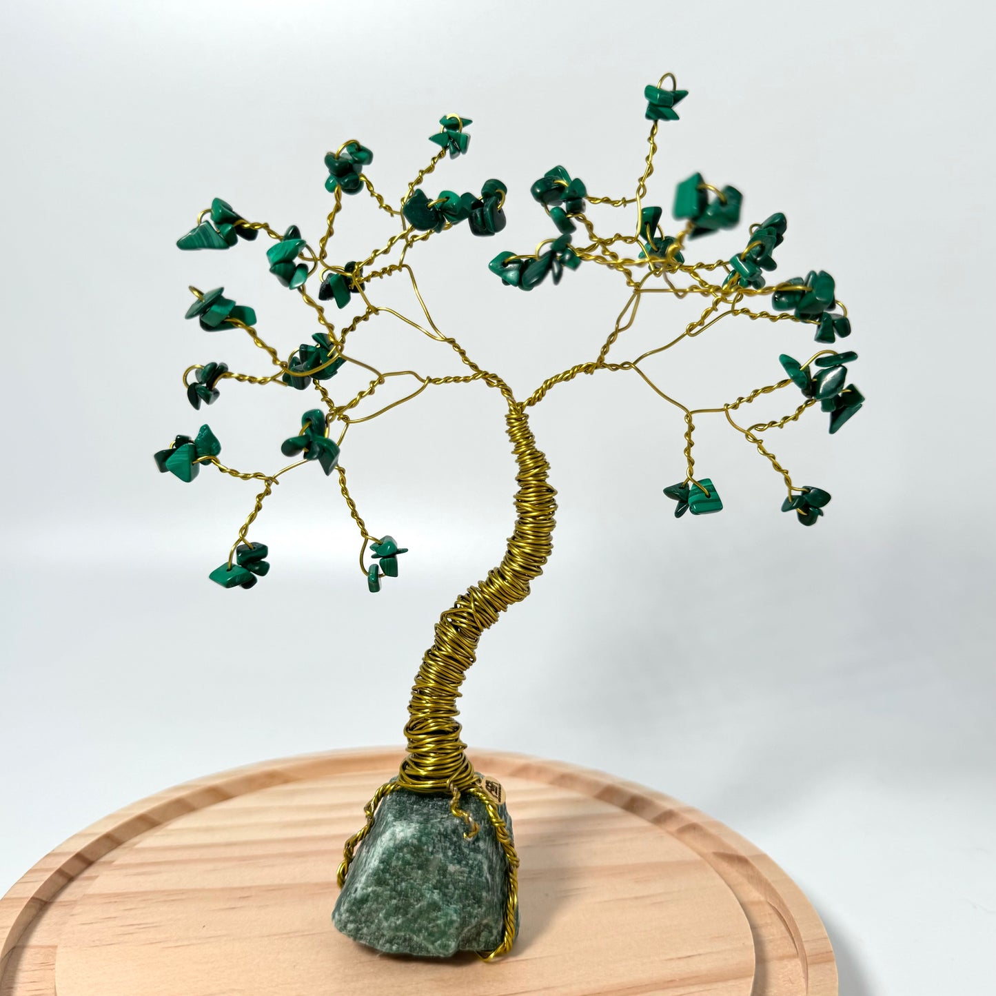 Edelsteinbaum Malachite & Aventurin