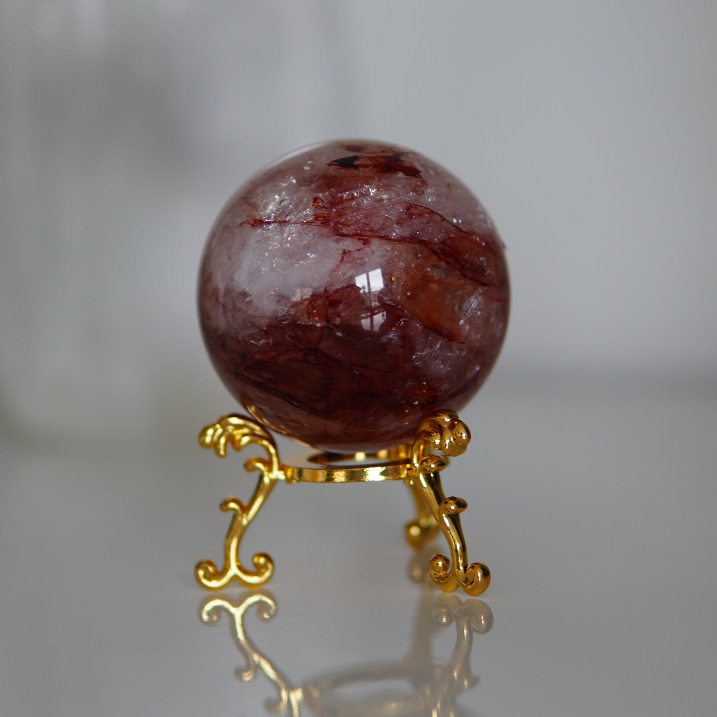 Sphere/Kugel Feuerquarz