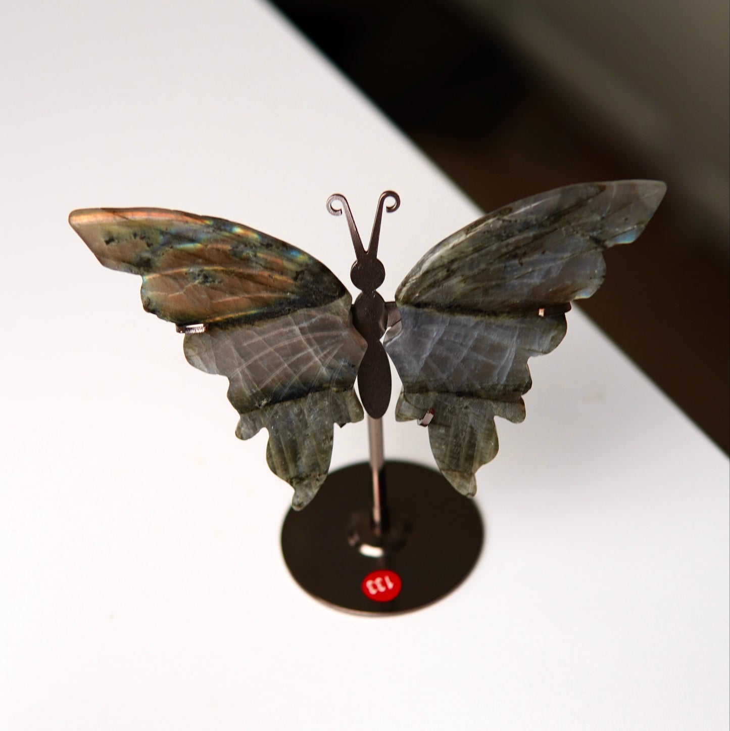 Schmetterling Labradorit