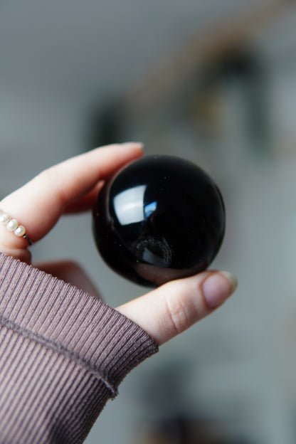 Obsidian Kugel/Sphere