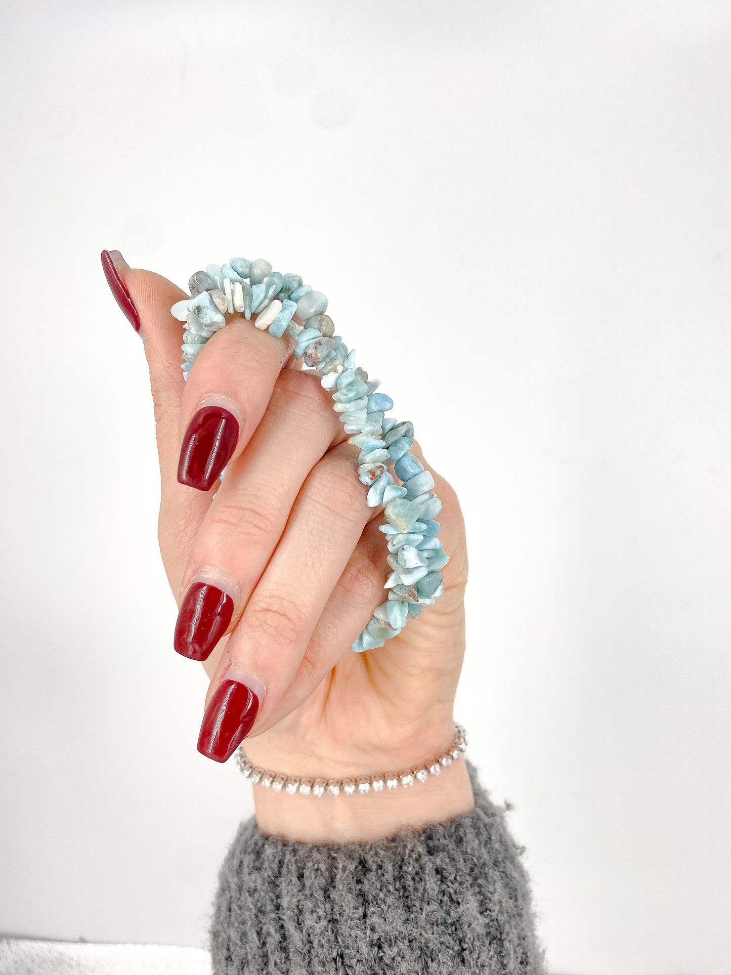Splitterarmband Larimar