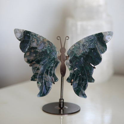 Schmetterling Schnitzerei