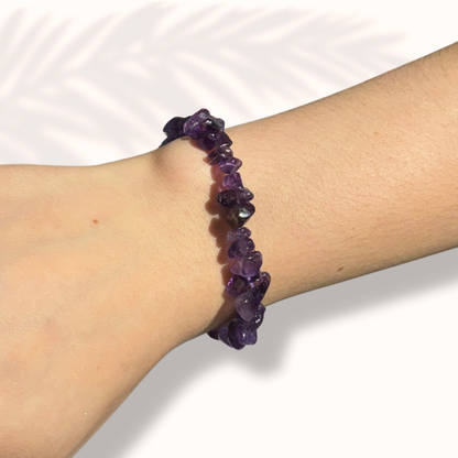 Splitterarmband Amethyst