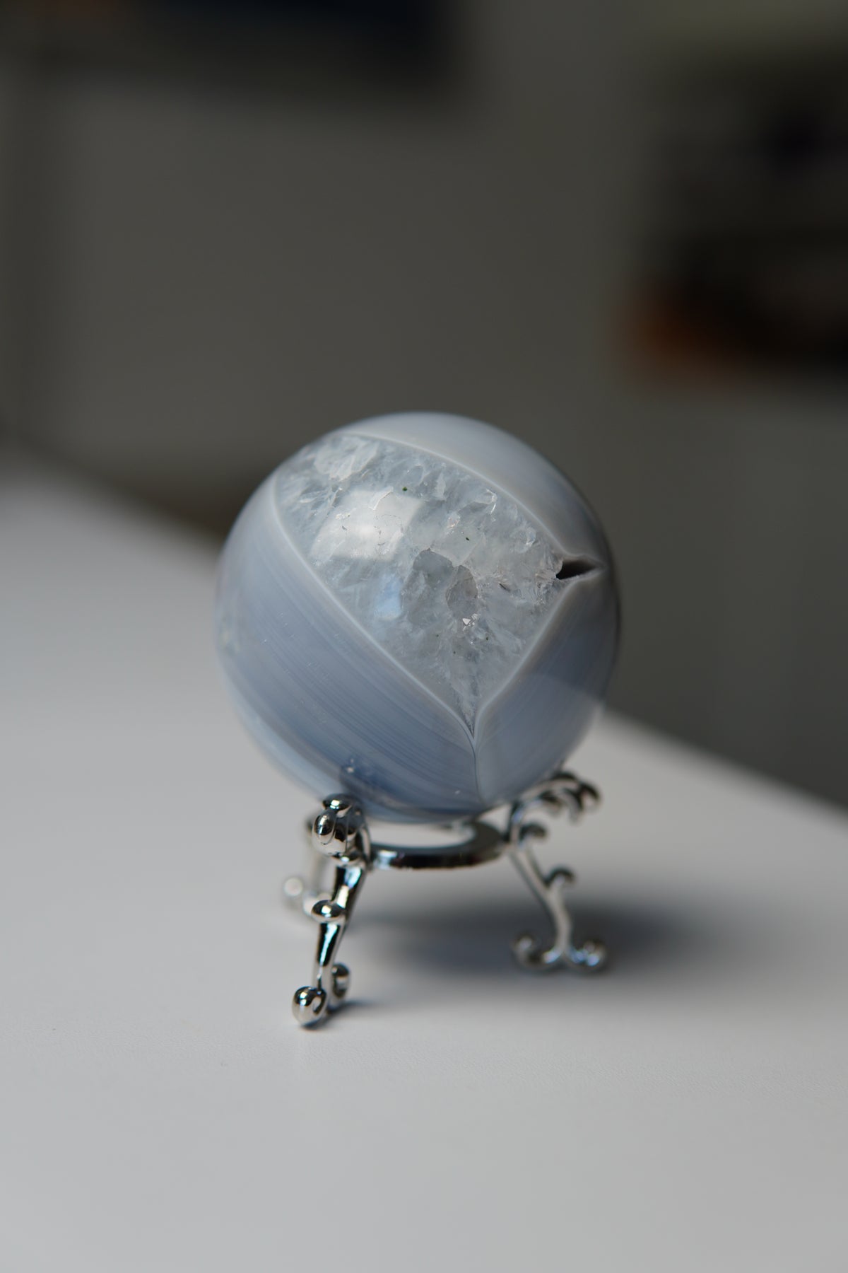 Druzy Achat Sphere/Kugel