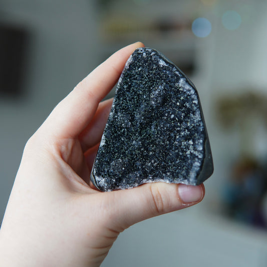 Black Amethyst Cluster - Uruguay