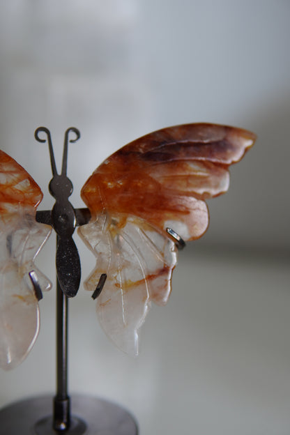 Schmetterling Schnitzerei