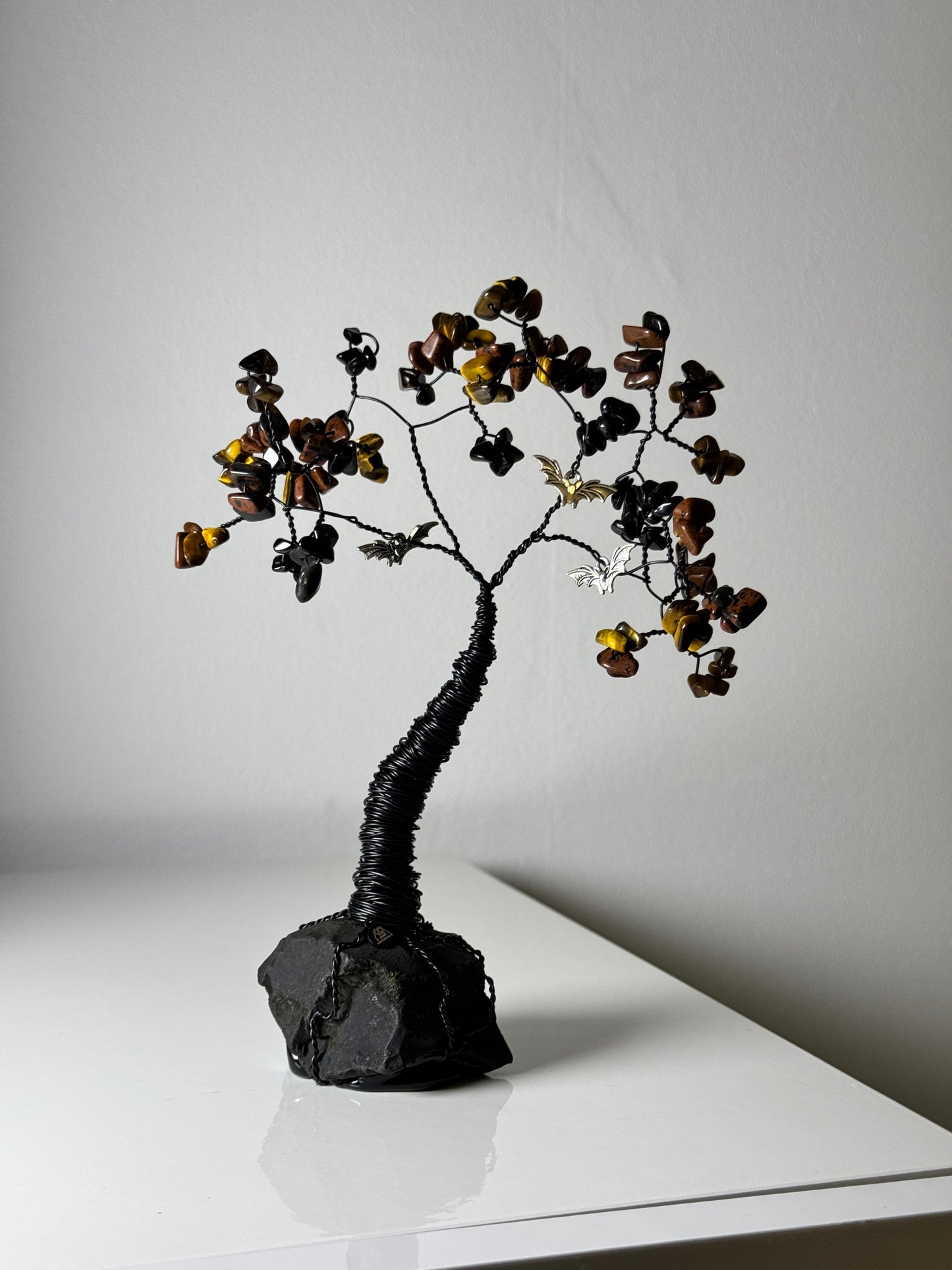 *Einzelstück*- Tigerauge, Onyx, Mahagoni Obsidian