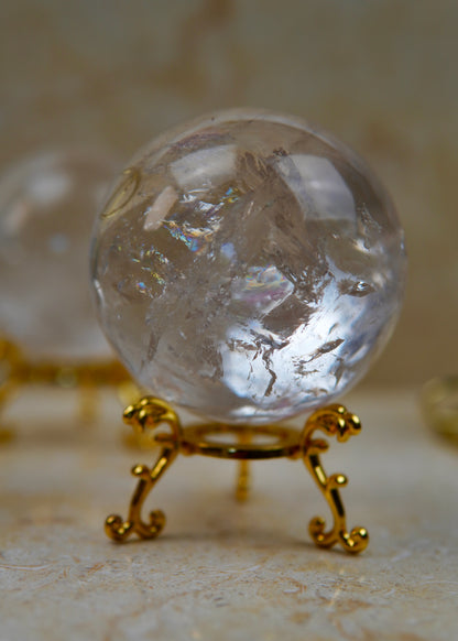 Rainbow Bergkristall Kugel/Sphere